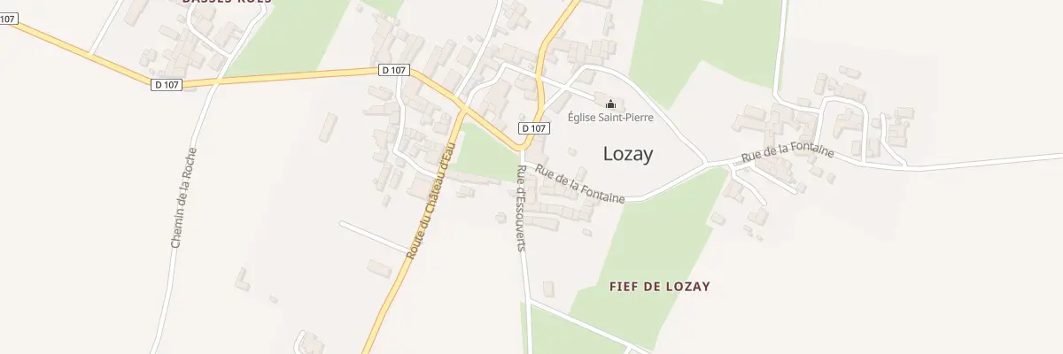 Plan du 1 Rue d’Essouverts à Lozay