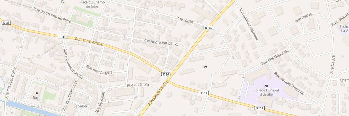 Plan du 7 Rue Saint Jacques - Conde à Condé-en-Normandie