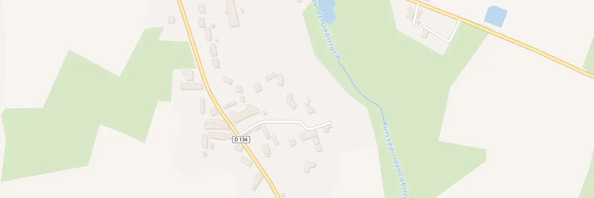 Plan de La Robine Est à Mombrier