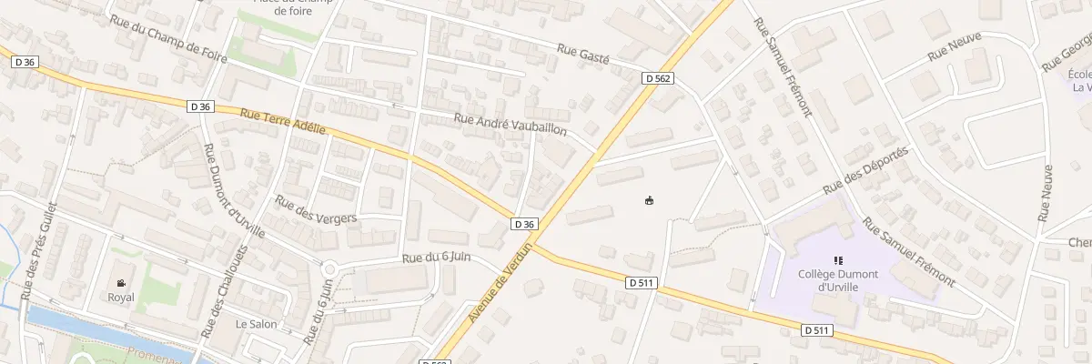 Plan du 5 Rue Saint Jacques - Conde à Condé-en-Normandie