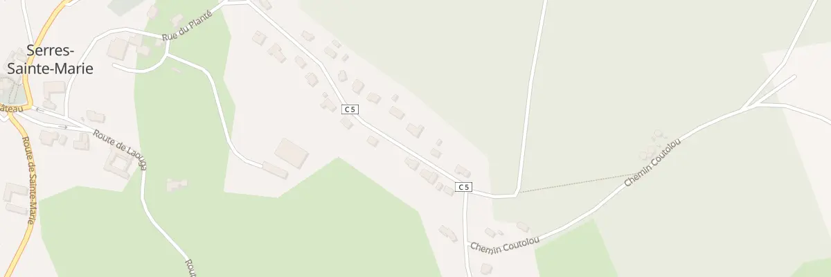 Plan du 565 Rue du Pic Du Midi D’ossau à Serres-Sainte-Marie