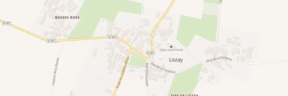 Plan du 3 Rue des Fleurs à Lozay