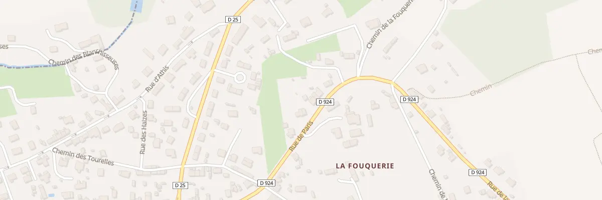 Plan du 343 Rue de Paris à Flers