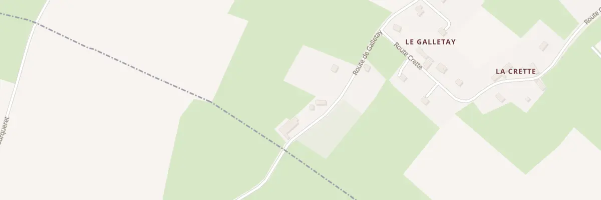 Plan du 76 Le Galletay à Maisoncelles-sur-Ajon