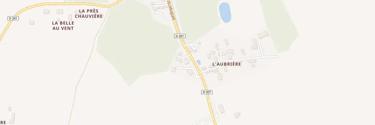 Plan du 56 Rue du Muguet à Belgeard