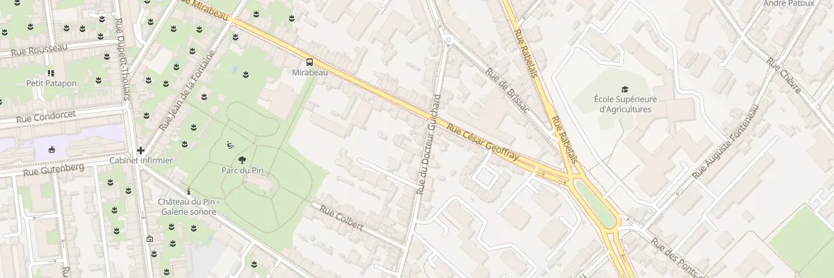 Plan du 18 Rue du Doc Guichard à Angers