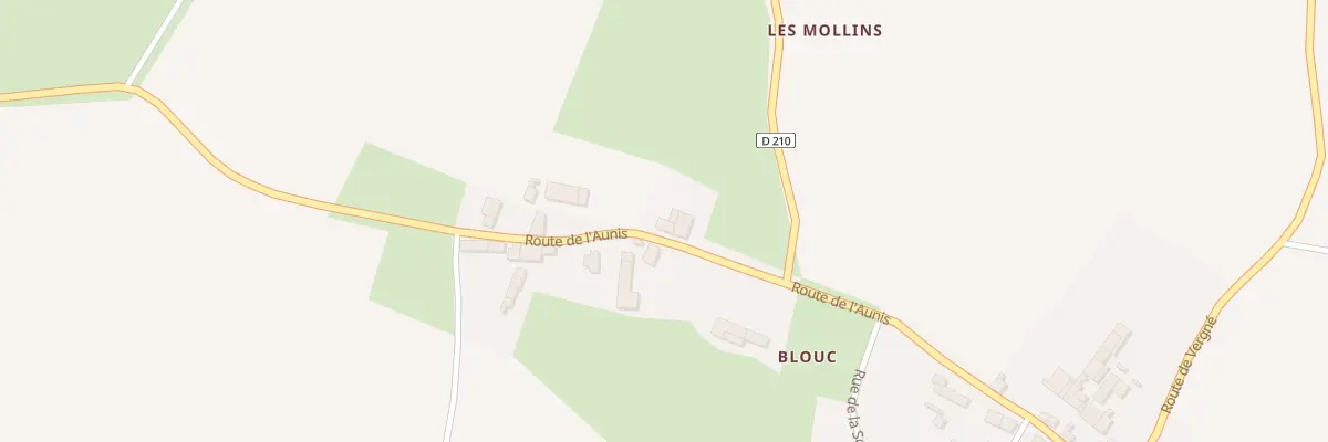 Plan du 16 Rte de l’Aunis à Lozay