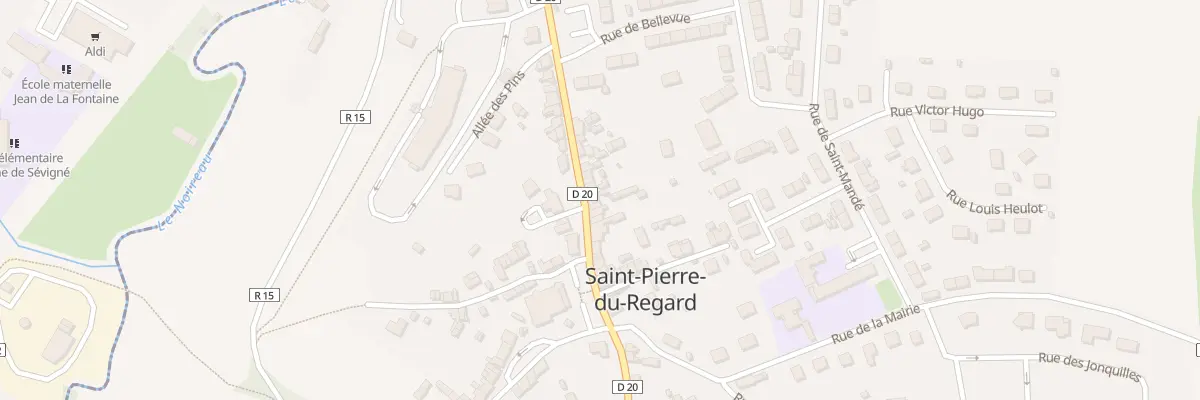 Plan du 26 Rue de la Roque à Saint-Pierre-du-Regard