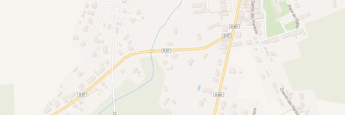 Plan du 161 Rte de Vert à Labrit