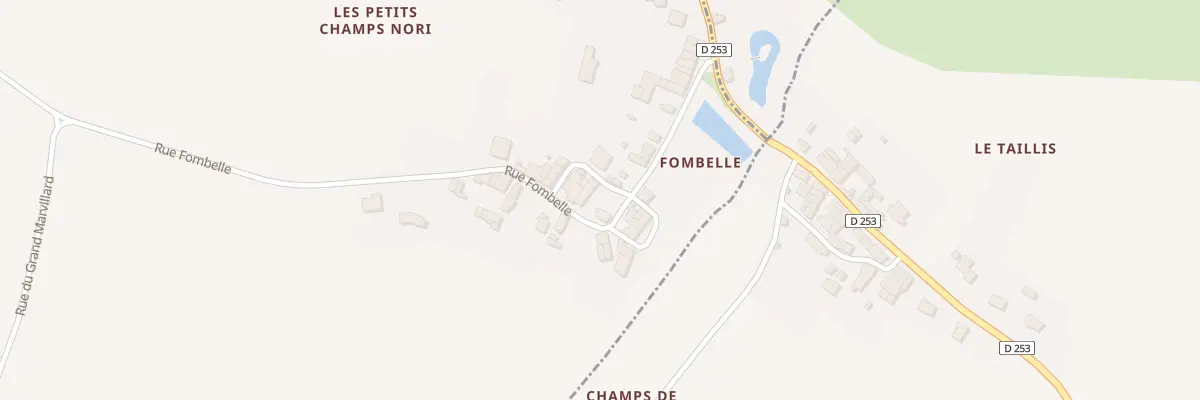 Plan du 3 Rue des Passeroses à Plassac