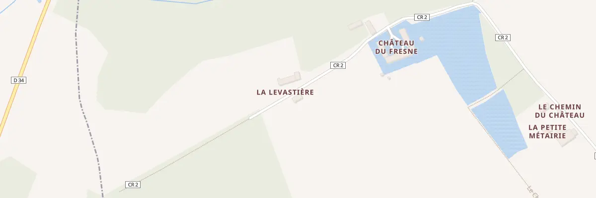 Plan du 1 La Levastiere à Champéon