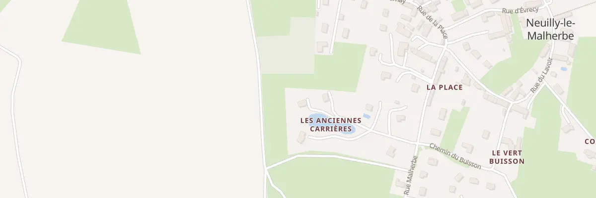 Plan du 8 Che des Crettes à Vacognes-Neuilly