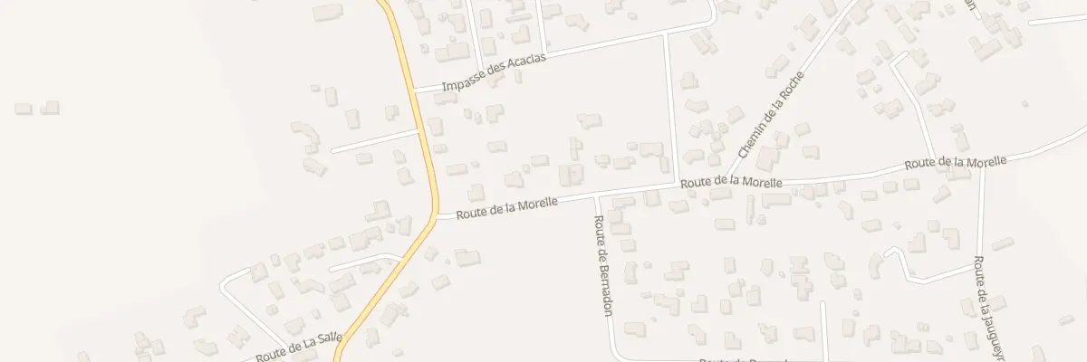 Plan du 4 Rte de la Morelle à Martillac