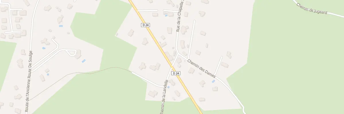 Plan du 721 Rue de Sable à Montsûrs