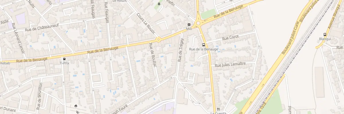 Plan du 48 Rue de Trégey à Bordeaux