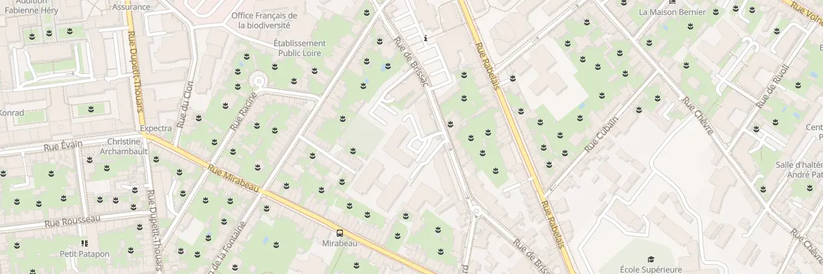 Plan du 48 Rue de Brissac à Angers