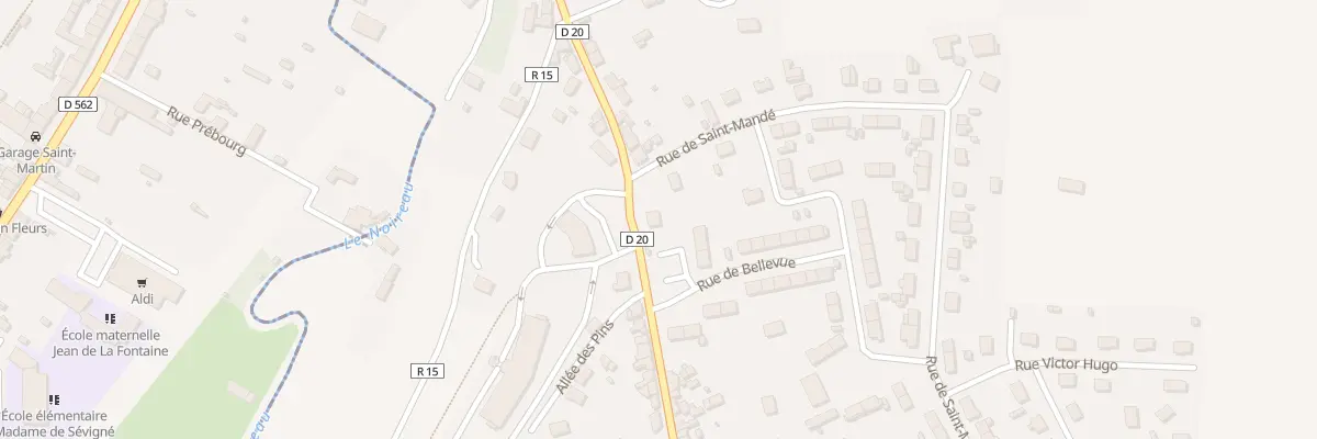 Plan du 48 Rue de la Roque à Saint-Pierre-du-Regard