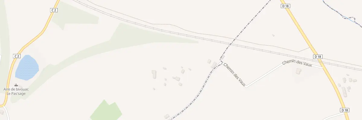 Plan du 3 Les Vaux à La Selle-la-Forge