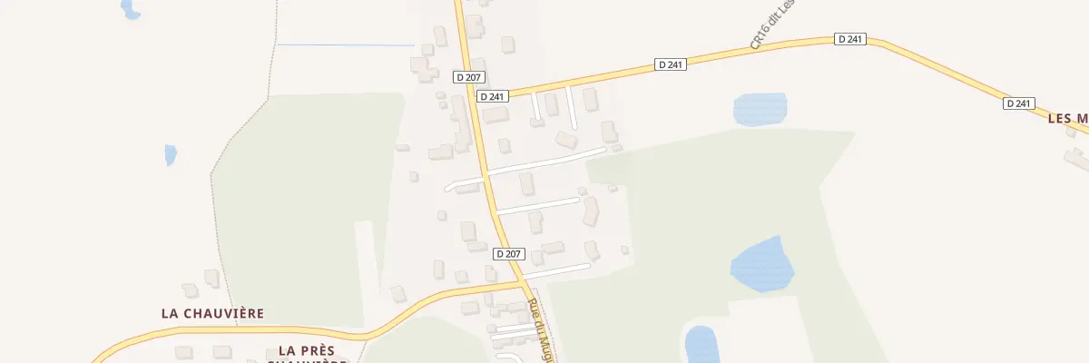 Plan du 51 Rue du Muguet à Belgeard