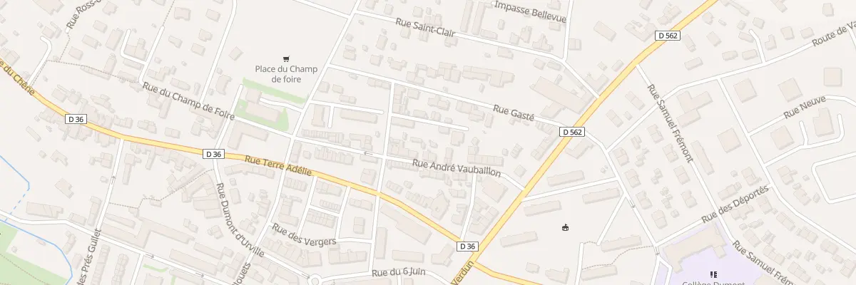 Plan du 14 Rue Andre Vaubaillon - Conde à Condé-en-Normandie