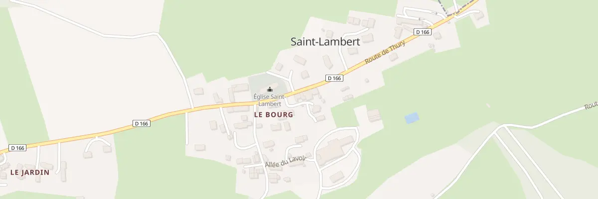 Plan du 1 All des Lilas à Saint-Lambert