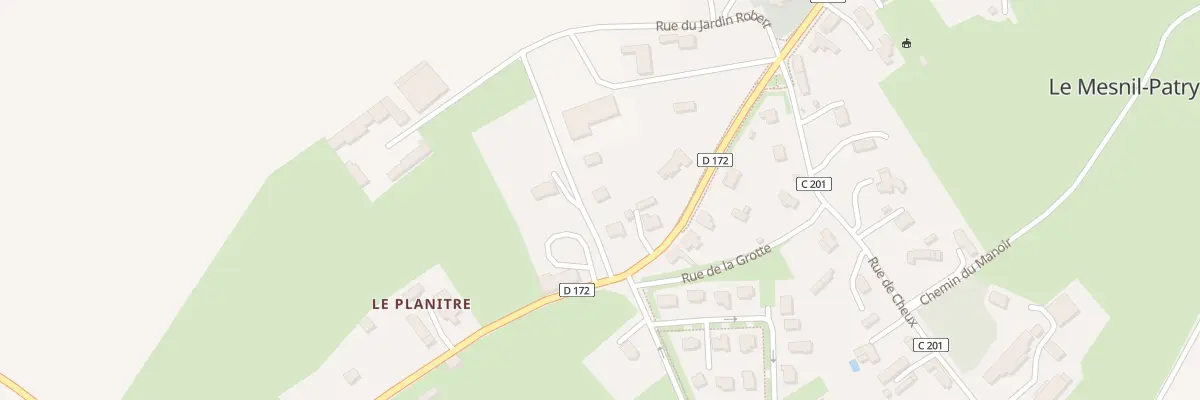 Plan du 23 Rue du Jardin Robert à Thue et Mue