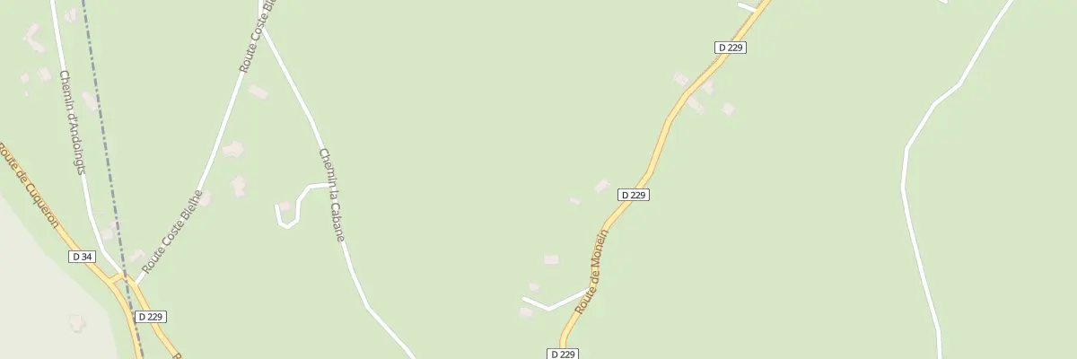 Plan du 18 Rte de Monein à Parbayse