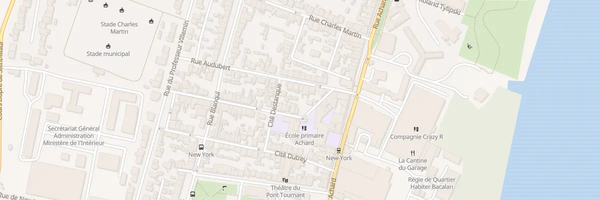 Plan du 18 Rue Audubert à Bordeaux