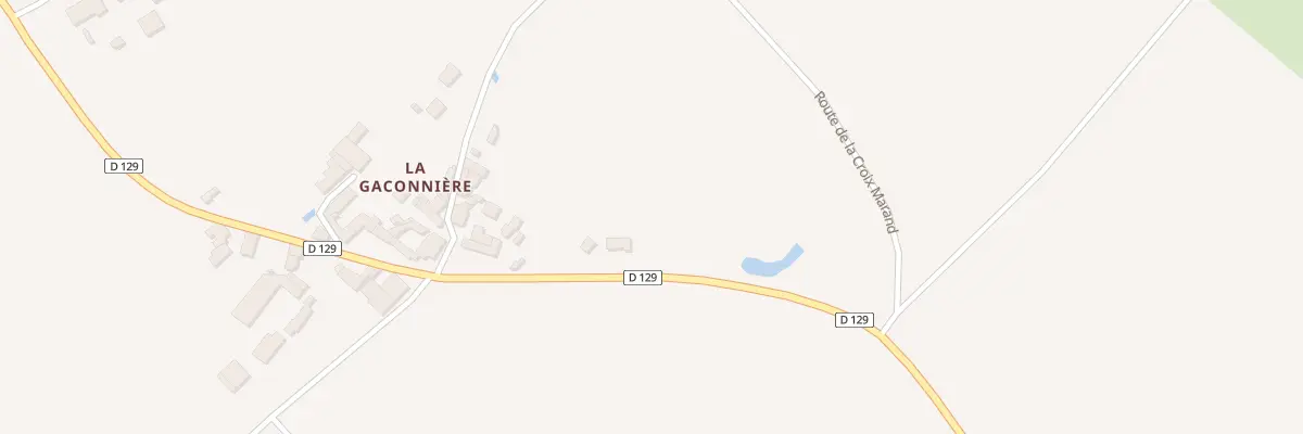 Plan du 2 Rte de la Gaconnière à Ardin