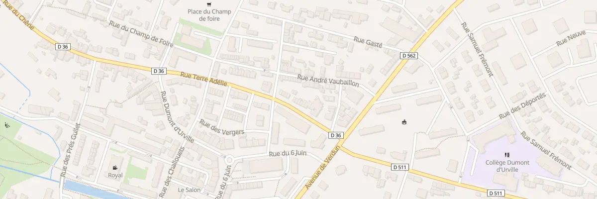 Plan du 16 Rue Terre Adelie - Conde à Condé-en-Normandie