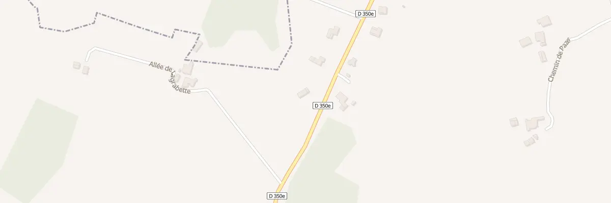 Plan du 1385 Rte d’Eyres Moncube à Sainte-Colombe