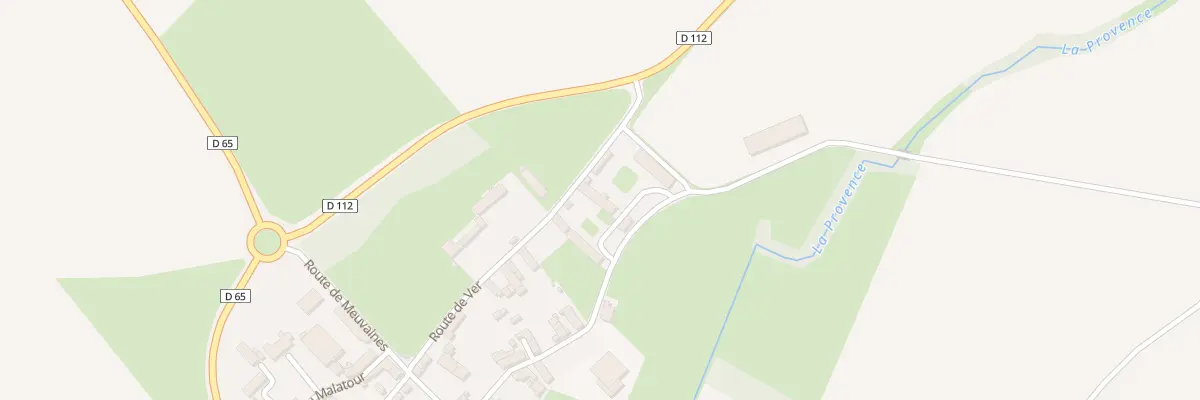 Plan du 12 Rte de Ver sur Mer à Crépon