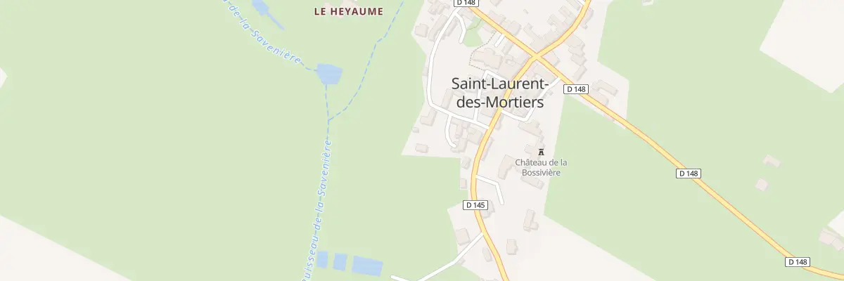 Plan du 6 Rue de Versailles à Bierné-les-Villages