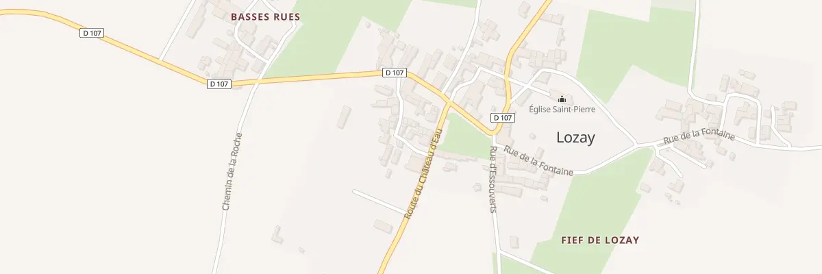 Plan du 7 Rue Rémy Chenuaud à Lozay