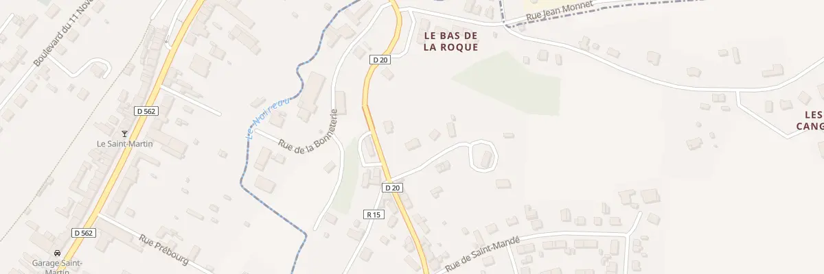 Plan du 70 Rue de la Roque à Saint-Pierre-du-Regard