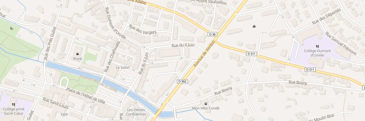 Plan du 43 Av de Verdun - Conde Noireau à Condé-en-Normandie