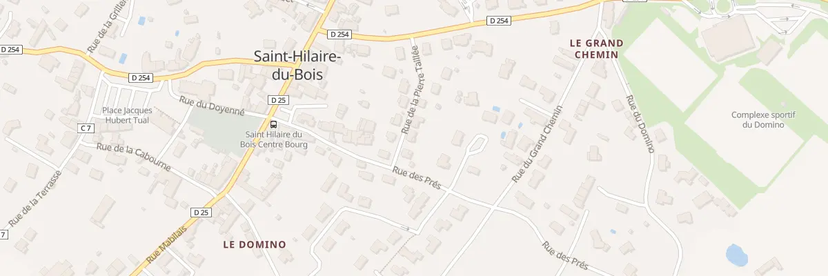 Plan du 11 Rue de la Pierre Taillée à Lys-Haut-Layon