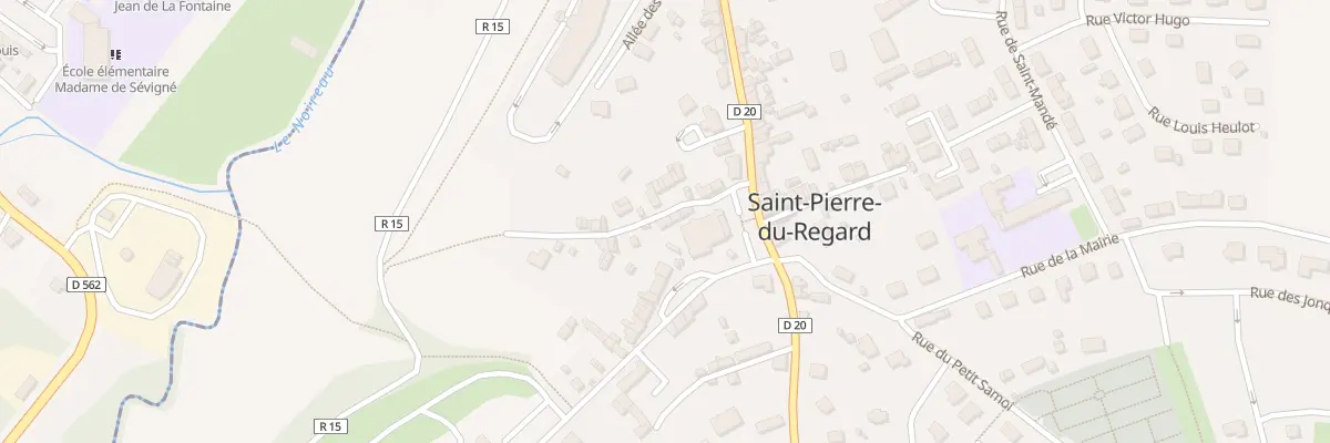 Plan du 5 Rue du Hoyer à Saint-Pierre-du-Regard