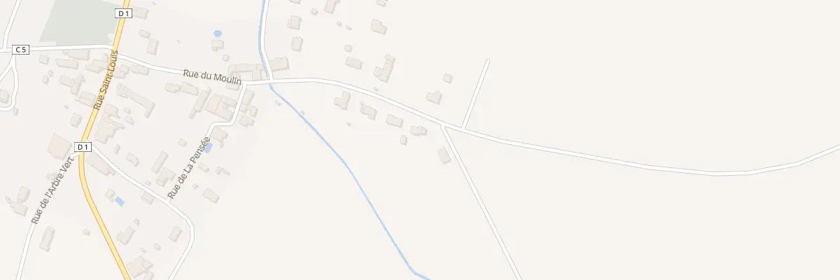Plan du 36 Rue du Moulin à Vallans