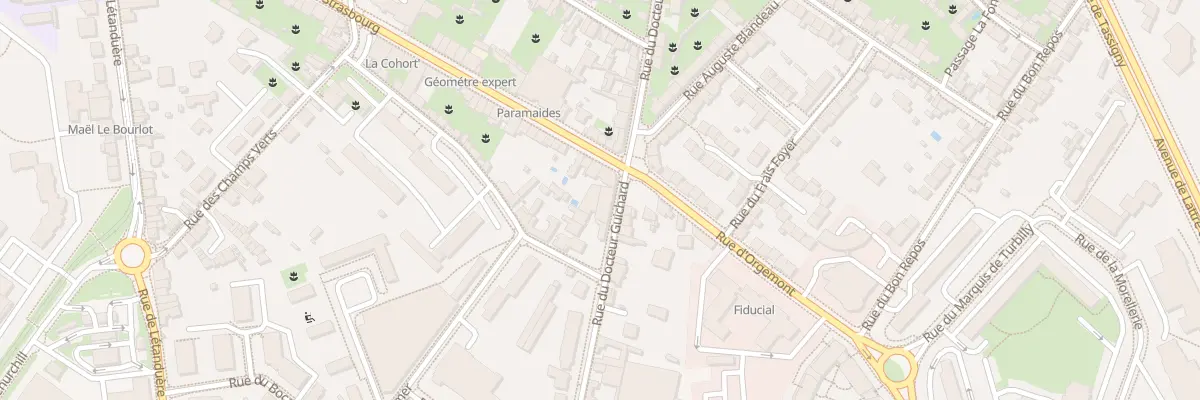 Plan du 104 Rue du Doc Guichard à Angers