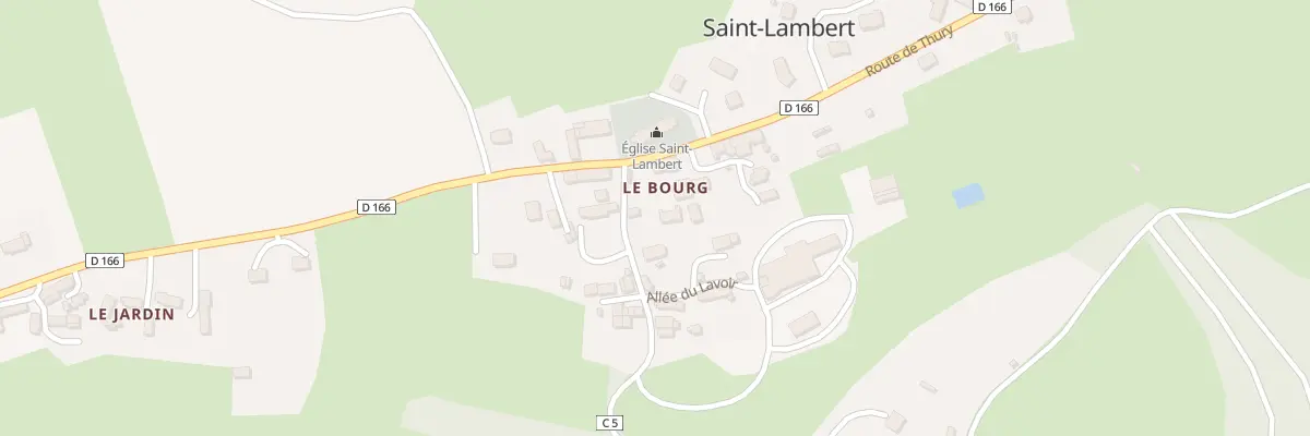 Plan du 1 Rte Di Biot à Saint-Lambert
