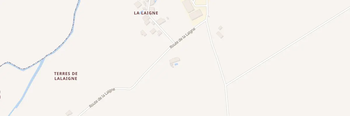 Plan du 1 Rte de la Laigne à Mosnac