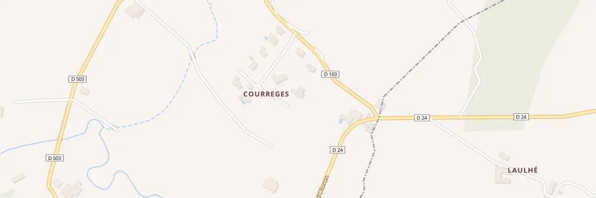 Plan du 4 Imp Coup à Estialescq