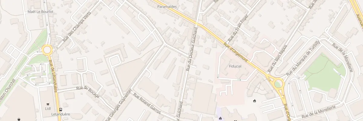Plan du 120 Rue du Doc Guichard à Angers