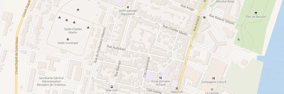Plan du 35 Rue Audubert à Bordeaux