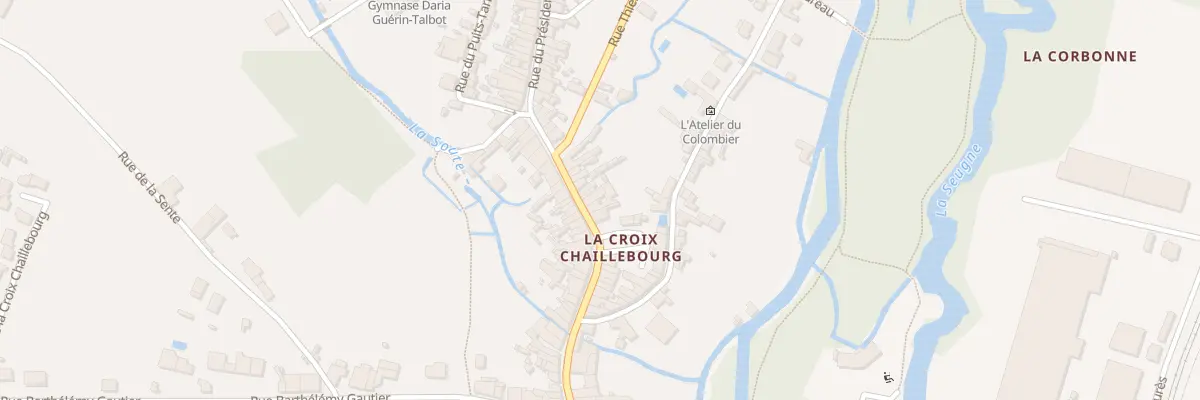 Plan du 23 Rue du Mal Leclerc à Pons