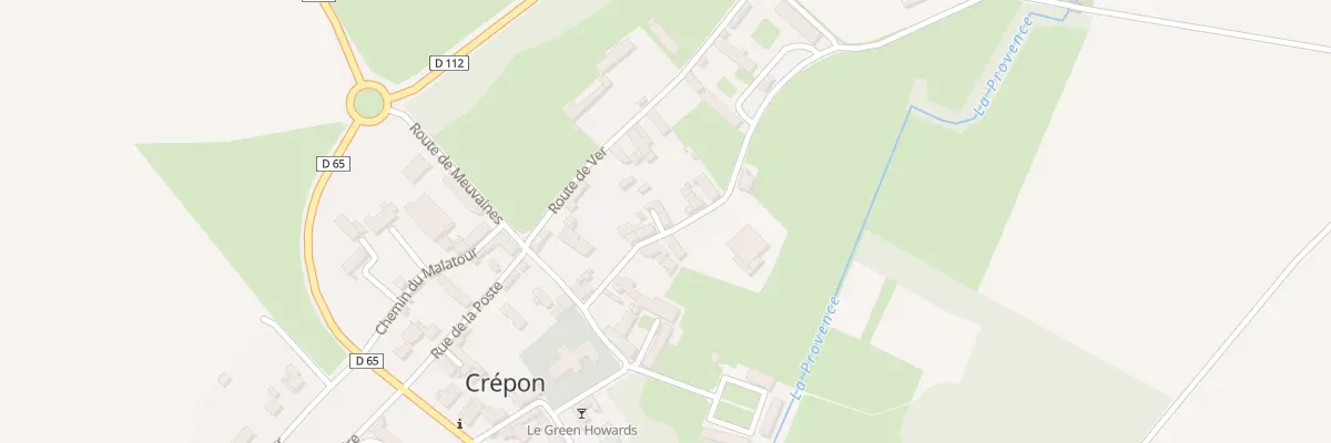 Plan du 5 Rue du Bout Bayeux à Crépon