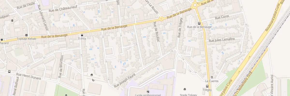 Plan du 23 Rue de Latresne à Bordeaux