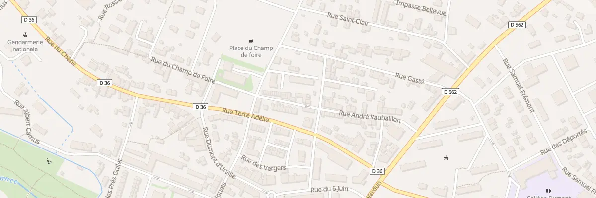 Plan du 20 Rue Andre Vaubaillon - Conde à Condé-en-Normandie