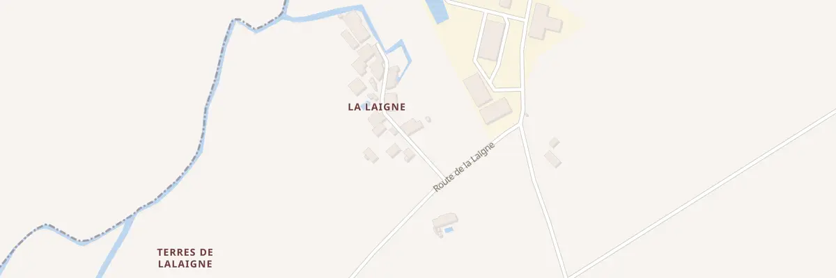 Plan du 2 Imp de la Laigne à Mosnac